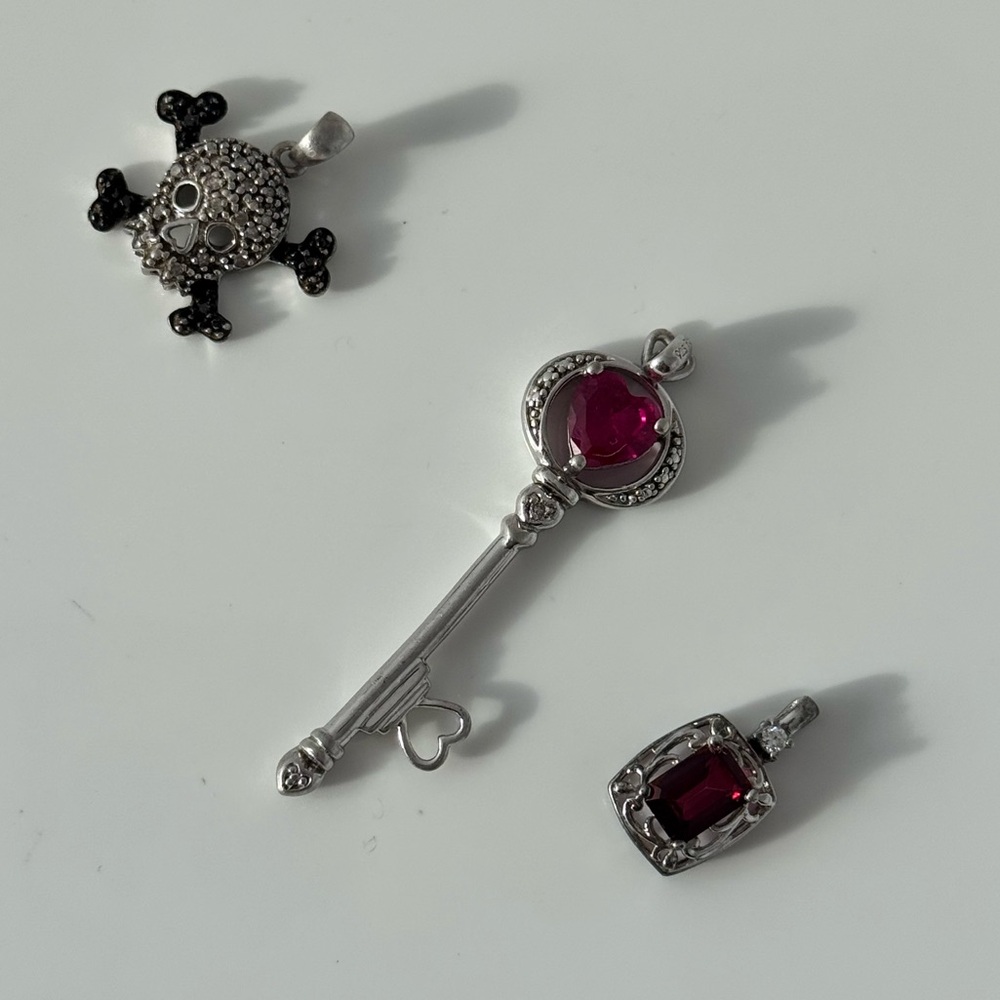 .925 sliver necklace pendants